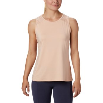 Columbia Tanktop Dames, Peak To Point II Roze, 20IPSHFWY